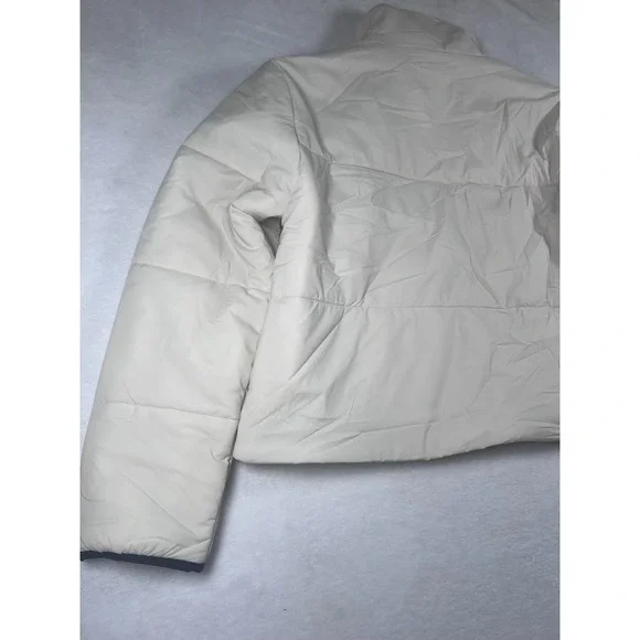 Vuori Jacket Women's Small White Primaloft Insulated Full Zip Puffer Winter Warm - Picture 11 of 16